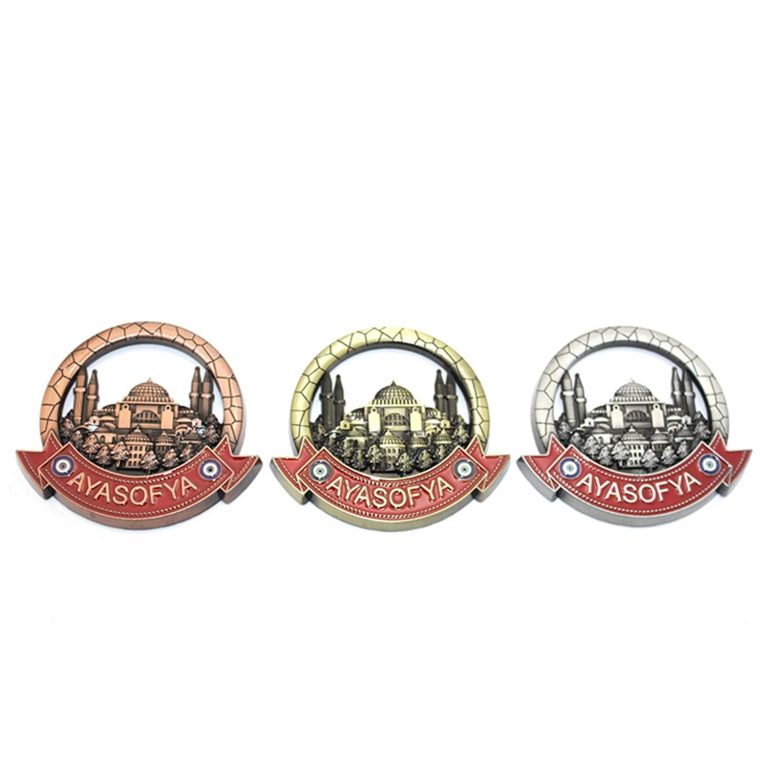 İstanbul Temalı Metal Magnet Alk3338