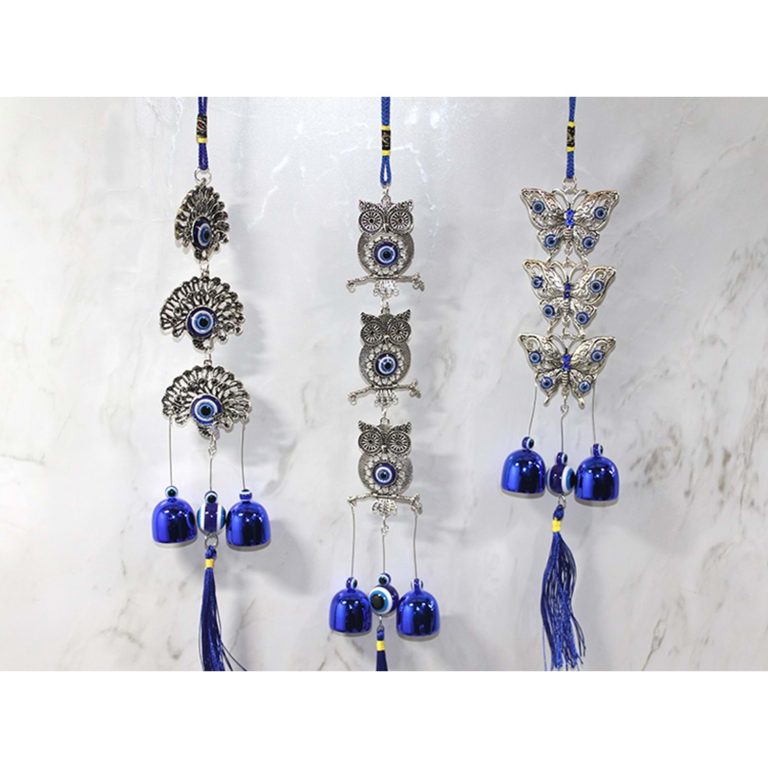Metal Nazar Boncuğu Çan Alk3502