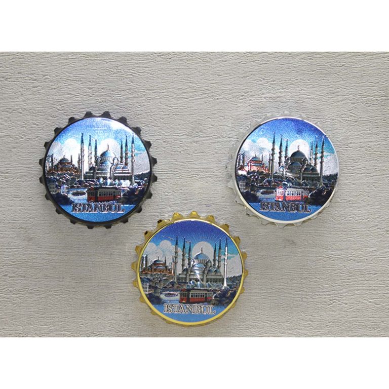 İstanbul Temalı Metal Magnet Alk4339