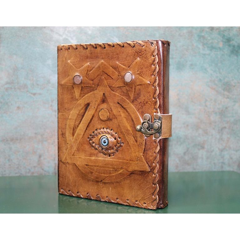 Taşlı Deri Defter Ksk3146